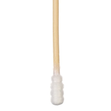 Cotton sticks, package 200 pcs, tip - spiral, cotton/bamboo (stick)-5