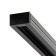Simple track overhead tiger is black 100x3.5x15 cm