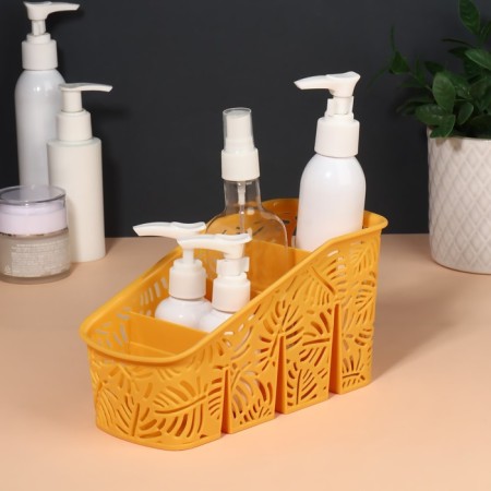 Storage stand, 4 sections, 20 × 10 × 10.5 cm, color mix-2