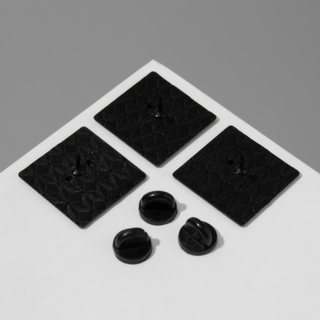 Set of icons (3pcs) "Cat" hiding, non -colored in ferrous metal-2