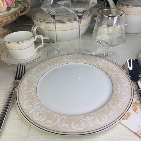 Set of lenardi plates "Juliet", d = 27 cm, 6 pcs-1