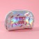 Cosmetic bag-trapping “You are just fire!”, Holographic PVC, 20 x 13 cm