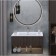 Snow -out sink Uperwood Parma 85 cm, white glossy