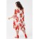 Women's dress, size 64, red color