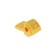 Connector T-shaped, puncturing type, under a wire 2.5-4 mm2, yellow, set 10 pcs