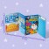 A book with a stamp-layer, more than 70 reusable stickers