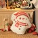 New Year. Pillow Ethel "Snowman" 30x32 cm, 100 p/e, velor