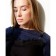 Women's dress KAFTAN, Rr. 40-42, Indigo/Black
