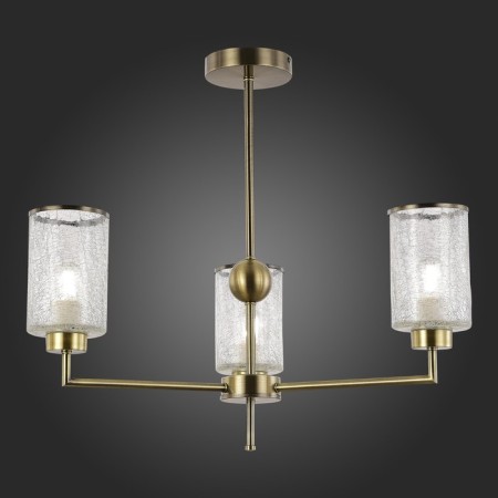 Ceiling EVOLUCE lamp. Sle1046-302-03. Vestre. 3x60 watts, E27, 64x64x53 cm, bronze color-2