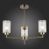 Ceiling EVOLUCE lamp. Sle1046-302-03. Vestre. 3x60 watts, E27, 64x64x53 cm, bronze color
