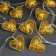 Garland “thread” 4 m with nozzles “heart of wire”, ip20, transparent thread, 20 LED, glow warm white, 8 modes, 220 V