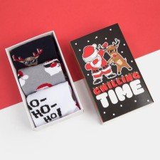 A set of children's New Year's socks KAFTAN 