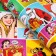 Glossy packaging paper "Pop-Art Gifts", 70 x 100 cm