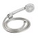 Accoona A6366G bathtub, with shower set, silumin, white color