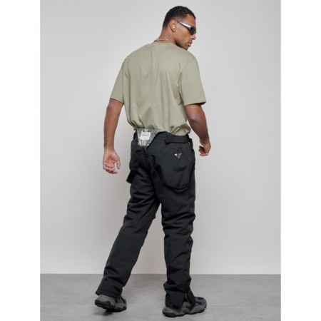 Semi-combineson ski insulated male winter, size 56, dark blue color-23