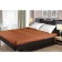 Primvelle sheet, size 150x260 cm, Terracotta color