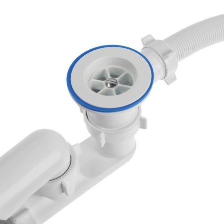Siphon for the ORIO A-6008 bath, 1 1/2 x 40 mm, plastic. lattice d = 70 mm, with a pipe 40x40 mm-2