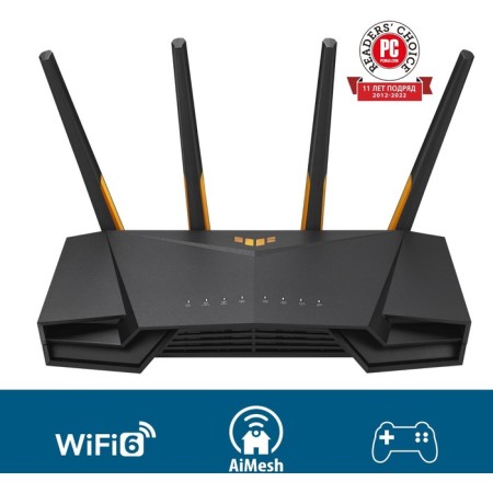 Wireless ASUS TUF-AX3000 AX3000 10/100/1000Base-TX/4G Ready Black-5