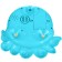 A toy for playing in the bath "Octopus", bubbles, in a bag