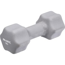 Neoprene dumbbells Bradex SF 0545, gray, 5 kg