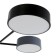 Chandelier 1319/6BKGR LED 144W 3000-6000K black, gray 75x75x5 cm Bayerlux