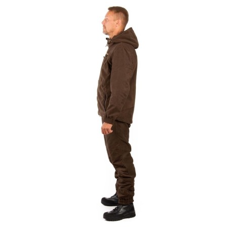 Costume of men's pride yakut, fleece, brown, rr 52-54 height 170-176-3