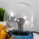 Plasma ball "Bear goes on a hike", 17 cm Risalux