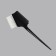 Comb - brush for staining, 20.5 × 7 cm, black color