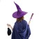 Carnival set "Magic", purple hat, broom, bag