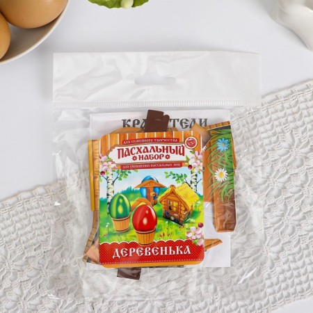 Easter set for decorating eggs on Easter "village"-2