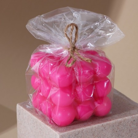 Candle Former "Cloud", pink-1
