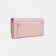 Women's wallet on magnet, pink color