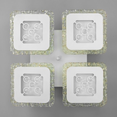 Causteen with PDU 2214/4 LED 108W Dimmer RGB white 59x59x10 cm Bayerlux-6