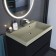 Sink uperwood Classic Quartz 70 cm, quartz, beige matte, dessert