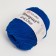 Yarn "Bouquet Unicolor" 100% cotton 200m/100g (3222 cornflower)
