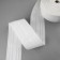 Curtain tape, matte, 8.5 cm, 25 ± 1 m, white color