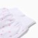 Children's sliders "Antoshka", white color/hearts, height 62