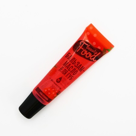 Balm-Balm for lips with vitamin E, 18 ml, raspberry aroma, Beauty Food-2