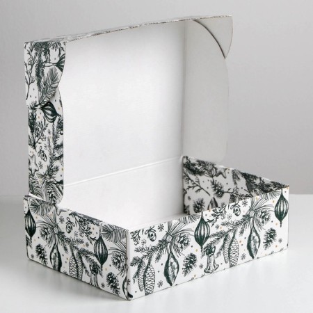 Folding box "heat and comfort", 30.7 x 22 x 9.5 cm, new year-5