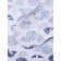 A set for a newborn (hat/blouse/slider) "whales", white/blue color, height 62 cm