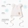 Children's hat minku rr 42-44, milk color