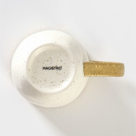 Porcelain mug Magistro Poursephona, 400 ml, beige color-3
