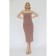Corset dress with bassk, size 48