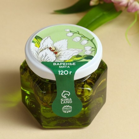 Set "March 8": herbal tea 25 g, peppermint jam 120 g.-1