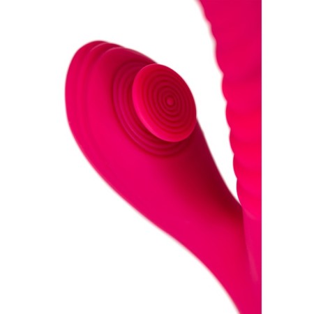 Vibro -roller with the Up & Down Jos Seri function, 22 cm, silicone, pink color-3