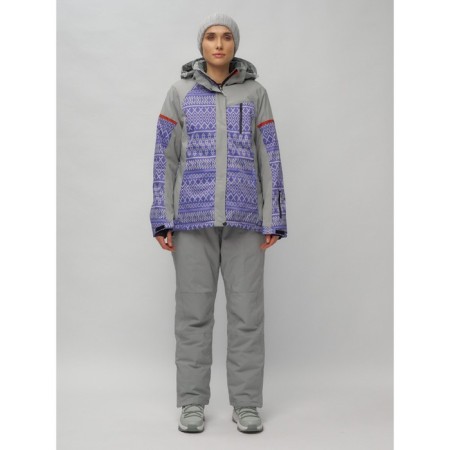 Ski suit, size 60, purple color-29
