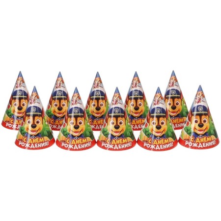 Paper cap "Happy Birthday!", Puppy patrol-4