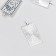 Decor for creativity Metal "Token - Luck" silver 2.5x1.4 cm