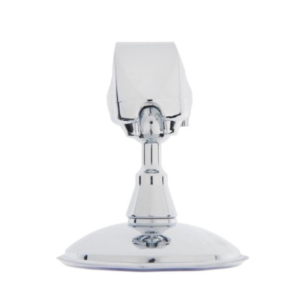 Holder for the shower watering can Zein Z72, on vacuum suction cup, plastic, chrome-8