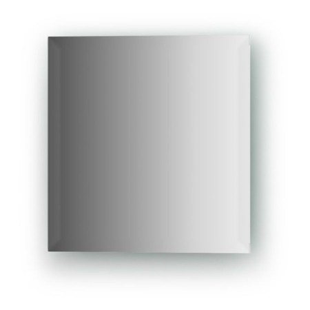Mirror tiles with fake 15 mm, square 25 x 25 cm, silver EvoForm